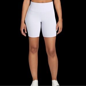 NEW! Light Lavender Purple Women's Bike Shorts Sz Small Running Workout